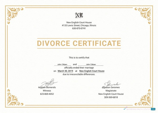 Download England New England Court house divorce certificate Photoshop template
